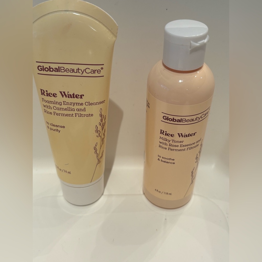 Global Beauty Care Rice Water Cleanser and Toner Set